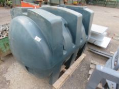 PLASTIC DIESEL TANK.THIS LOT IS SOLD UNDER THE AUCTIONEERS MARGIN SCHEME, THEREFORE NO VAT WILL BE C