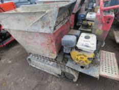HINOWA HP800 PETROL ENGINED TRACKED DUMPER. BEEN STOOD FOR SOME TIME, UNTESTED, MAY REQUIRE ATTENTI