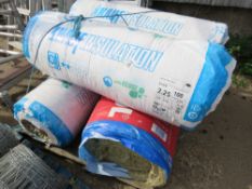 4 X ROLLS OF INSULATION. THIS LOT IS SOLD UNDER THE AUCTIONEERS MARGIN SCHEME, THEREFORE NO VAT WILL