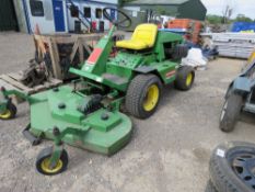 RANSOMES BOBCAT OUTFRONT ROTARY MOWER WITH KUBOTA ENGINE, 1542 REC HOURS. WHEN TESTED WAS SEEN TO DR
