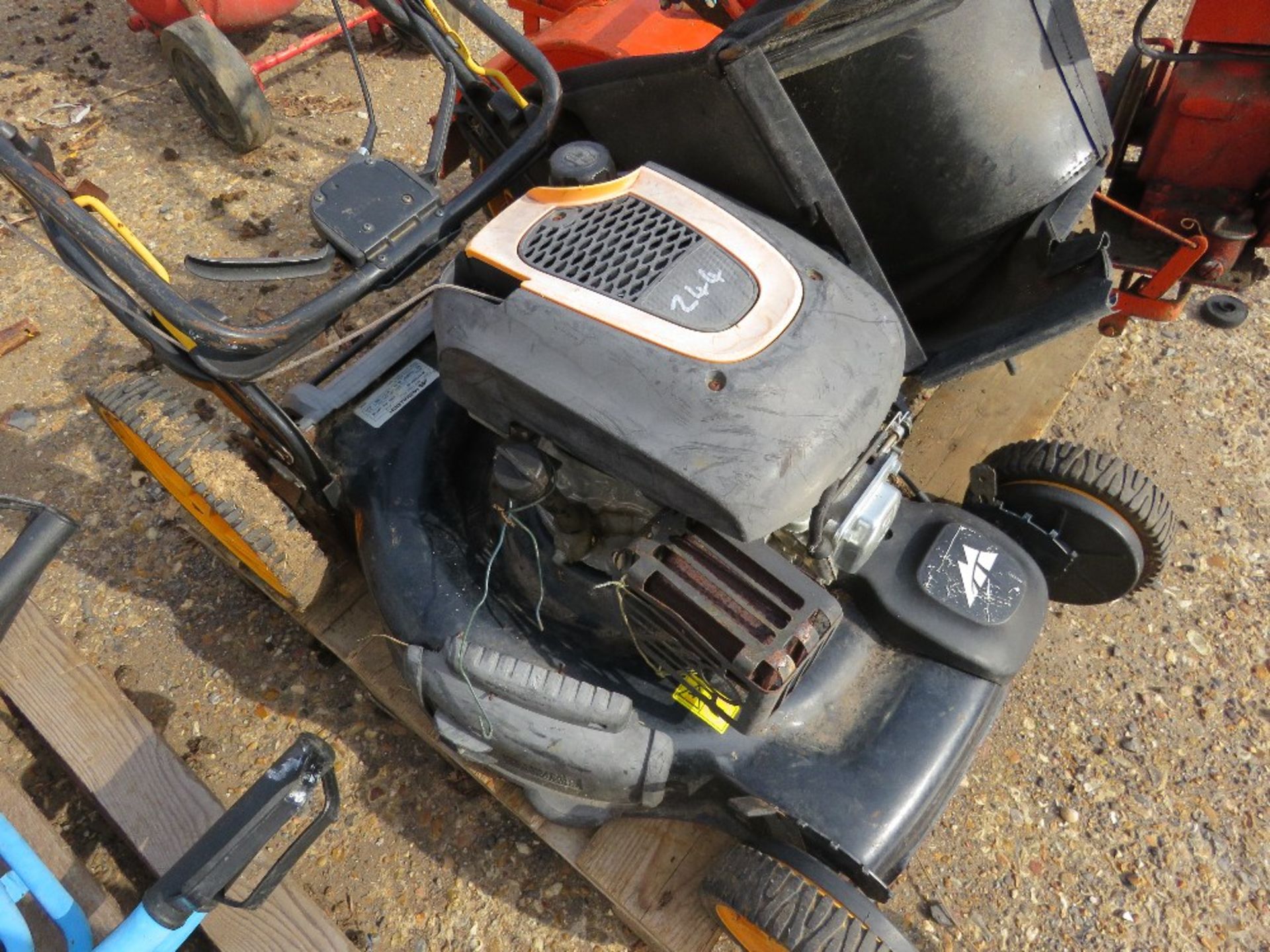 MOWER AND A ROTORVATOR. THIS LOT IS SOLD UNDER THE AUCTIONEERS MARGIN SCHEME, THEREFORE NO VAT WILL - Image 2 of 3