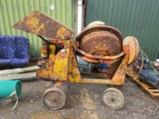 DIESEL HANDLE START MIXER WITH HANDLE. THIS LOT IS SOLD UNDER THE AUCTIONEERS MARGIN SCHEME, THERE