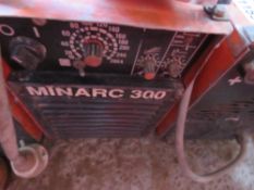 MINARC 300 3 PHASE INVERTER WELDER.