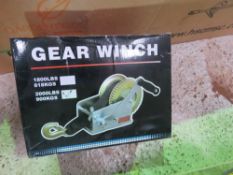 GEAR WINCH MINI WINCH UNIT.