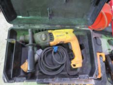3X DEWALT SDS DRILLS THIS LOT IS SOLD UNDER THE AUCTIONEERS MARGIN SCHEME, THEREFORE NO VAT WILL BE