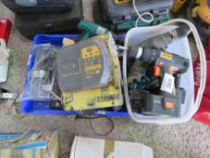 ASSORTED POWER TOOLS. THIS LOT IS SOLD UNDER THE AUCTIONEERS MARGIN SCHEME, THEREFORE NO VAT WILL BE