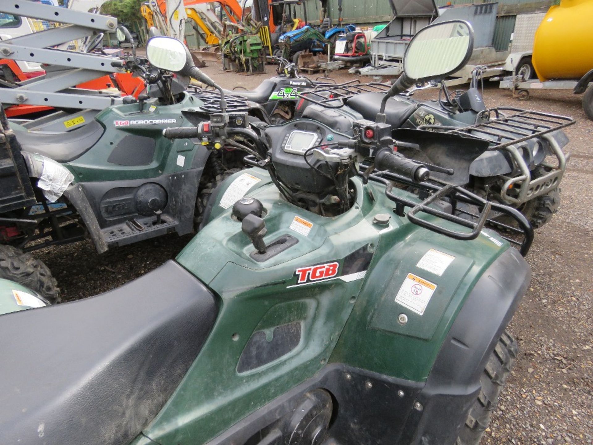 TGB 550 4WD QUAD BIKE, 2547 REC MILES, SUPPLIED NEW IN MAY 2018. WHEN TESTED WAS SEEN TO DRIVE, STE - Image 3 of 5