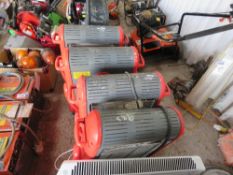 6 X ASSORTED HEATERS. THIS LOT IS SOLD UNDER THE AUCTIONEERS MARGIN SCHEME, THEREFORE NO VAT WILL