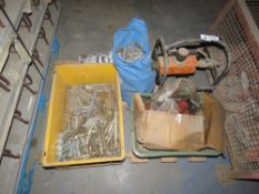 BOLTS, AIR LINE OILER ETC. LOT LOCATION: SS13 1EF, BASILDON, ESSEX.