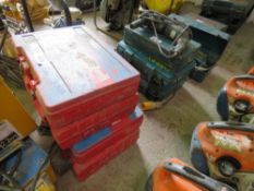 4 X HILTI NAIL GUNS, SOME INCOMPLETE. DIRECT FROM A LOCAL GROUNDWORKS COMPANY AS PART OF THEIR RE