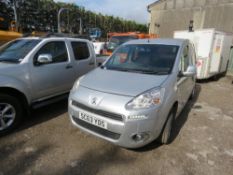 PEUGEOT PARTNER XTR TEPEE MULTISPACE CAR. REG:SC63 YDS. WITH V5 AND MOT UNTIL 22.02.23. DIESEL 1560C