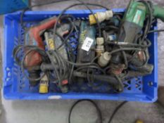 5 X ASSORTED 110VOLT DRILLS, DIRECT FROM A LOCAL GROUNDWORKS COMPANY AS PART OF THEIR RESTRUCTUR