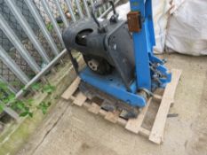 BOMAG DIESEL COMPACTION PLATE, NEEDS ATTENTION. LOT LOCATION: SS13 1EF, BASILDON, ESSEX.