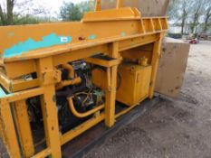 FORD ENGINED ENGINE CRUSHER UNIT, TOTAL WEIGHT 5 TONNES APPROX.