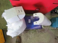 ELECTRIC SHOWER, WAST UNIT, SINK, SHOWER HEAD ETC. THIS LOT IS SOLD UNDER THE AUCTIONEERS MARGIN