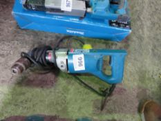 MAKITA 110VOLT RIGHT ANGLED DRILL. THIS LOT IS SOLD UNDER THE AUCTIONEERS MARGIN SCHEME, THEREFOR