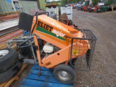 ELIET MAJOR PROFESSIONAL PETROL ENGINED SHREDDER. WHEN TESTED WAS SEEN TO TURN OVER BUT NOT STARTING