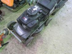 WEIBANG PROFESSIONAL MOWER WITH COLLECTOR. WHEN TESTED WAS SEEN TO START AND DRIVE.