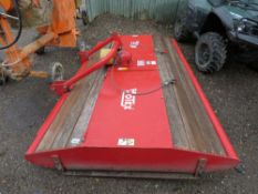 VOTEX 8FT TRACTOR MOUNTED TOPPER MOWER. SUSPECTED GEARBOX ISSUE. THIS LOT IS SOLD UNDER THE AUCT