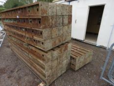 50 X STRONGBACK TYPE FORMWORK BEAMS, 2.7M LENGTH APPROX. THIS LOT IS SOLD UNDER THE AUCTIONEERS M