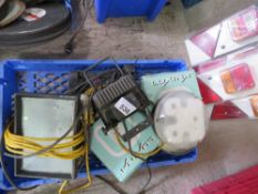 ASSORTED WORKLIGHTS. THIS LOT IS SOLD UNDER THE AUCTIONEERS MARGIN SCHEME, THEREFORE NO VAT WILL BE