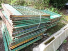 4 X BUNDLES OF ACROW SCAFFOLDING SAFETY MESH PANELS, 1.25M X 1.38M APPROX. THIS LOT IS SOLD UNDER T