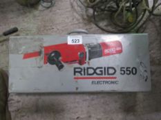 RIDGID 550 PIPE SAW, 110VOLT POWERED.