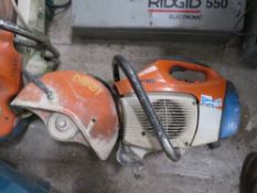 STIHL TS410 PETROL SAW. DIRECT FROM A LOCAL GROUNDWORKS COMPANY AS PART OF THEIR RESTRUCTURING PR