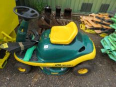 MTD DX70 BUG RIDE ON MOWER. STORED FOR SEVERAL YEARS. NO BATTERY, UNTESTED THIS LOT IS SOLD UNDER