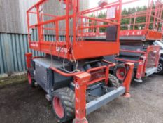 SKYJACK SJ6832RT SCISSOR LIFT ACCESS UNIT, YEAR 2015. SN:373006412. WHEN TESTED WAS SEEN TO DRIVE, S