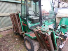 RANSOMES COMMANDER 3500DX 5 GANG MOWER, 4WD, 3138 REC HOURS. KUBOTA ENGINE. WHEN TESTED WAS SEEN TO