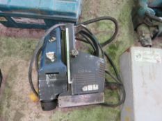 110VOLT MAGNETIC DRILL. THIS LOT IS SOLD UNDER THE AUCTIONEERS MARGIN SCHEME, THEREFORE NO VAT WILL