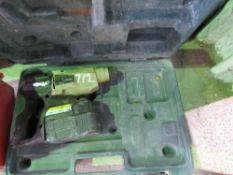 HITACHI BATTERY DRILL NO CHARGER THIS LOT IS SOLD UNDER THE AUCTIONEERS MARGIN SCHEME, THEREFORE NO