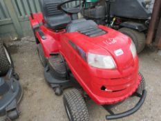 MOUNTFIELD 1538H RIDE ON MOWER WITH COLLECTOR, YEAR 2017. SOURCED FROM FOOTBALL CLUB HAVING PURCHASE