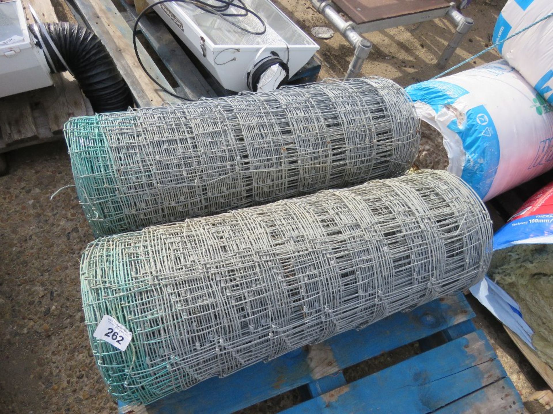2 X ROLLS OF SHEEP NETTING. THIS LOT IS SOLD UNDER THE AUCTIONEERS MARGIN SCHEME, THEREFORE NO VAT W