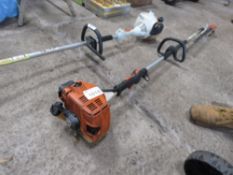 STIHL PETROL ENGINED LONG REACH HEDGE CUTTER. THIS LOT IS SOLD UNDER THE AUCTIONEERS MARGIN SCHEME,