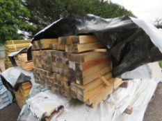 PACK OF UNTREATED TIMBERS 2.75M LENGTH X 70MM X 50MM.