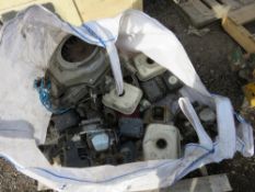 BULK BAG CONTAINING A YANMAR ENGINE AND HONDA TYPE PETROL ENGINES FOR SPARES. THIS LOT IS SOLD UN