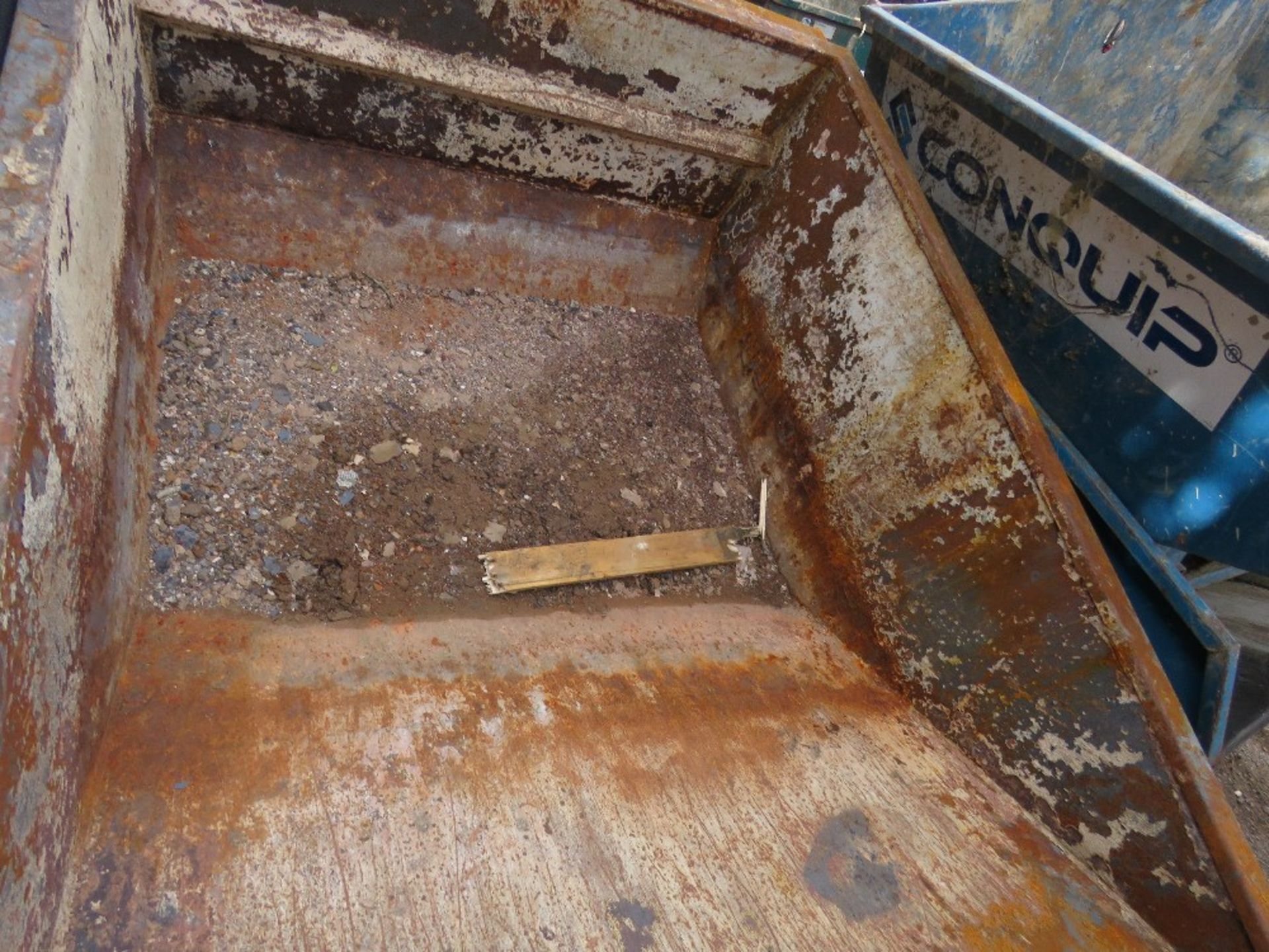 3 X CONQUIP BOAT SKIPS, FIRE DAMAGE TO PAINT. - Image 4 of 4