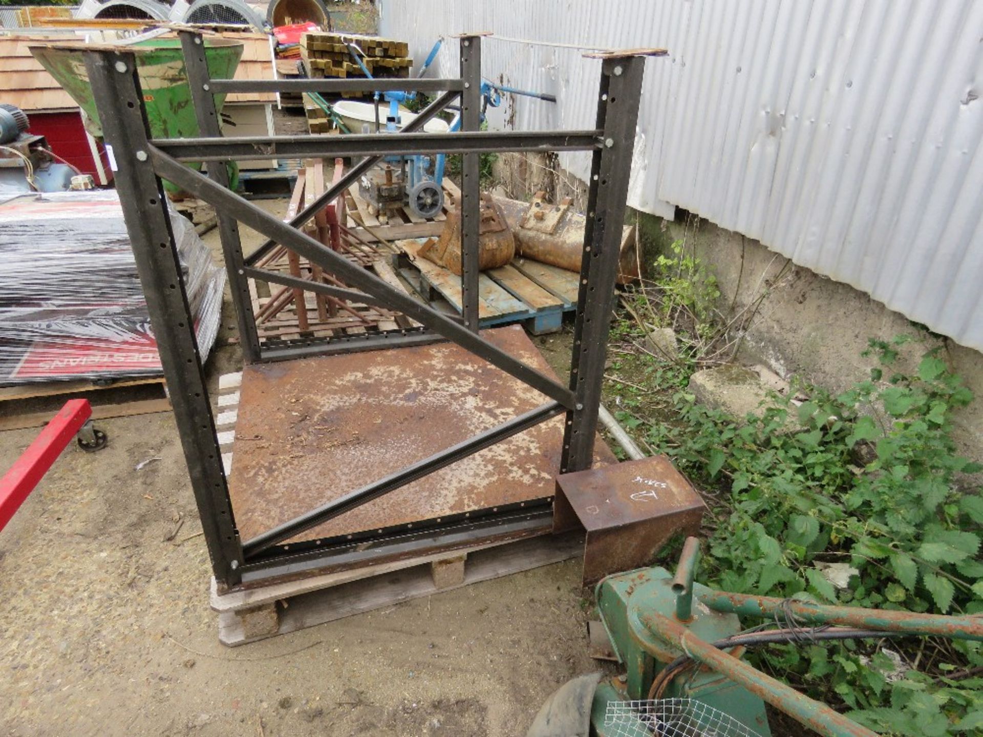 WELDING TABLE, 4FT X 4FT APPROX. THIS LOT IS SOLD UNDER THE AUCTIONEERS MARGIN SCHEME, THEREFORE - Image 2 of 2