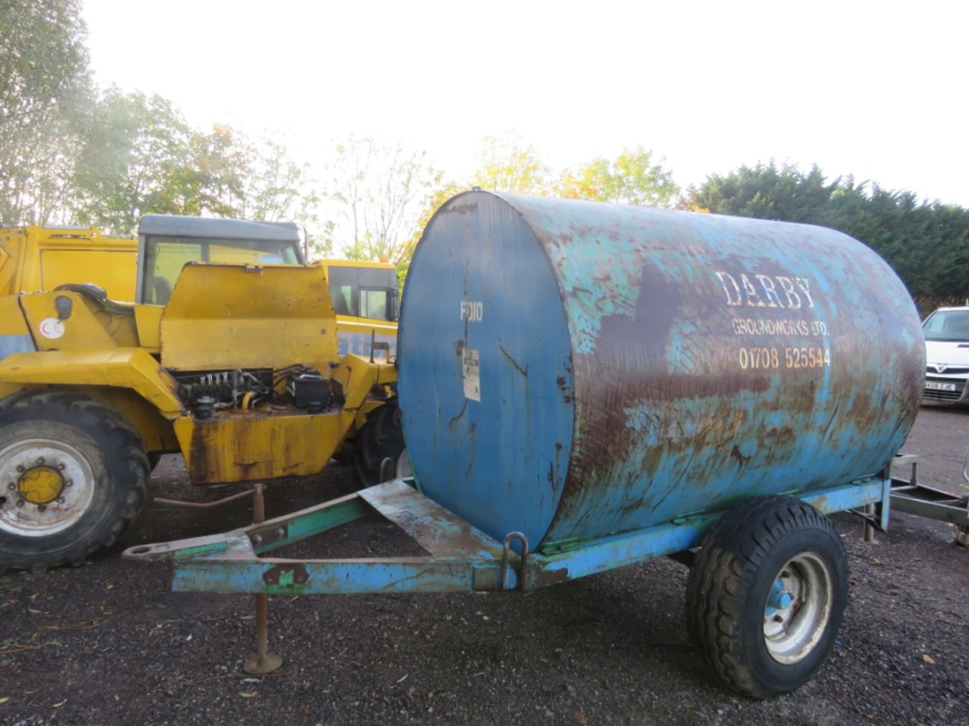 TOWED DIESEL BOWSER. FROM DEPOT CLOSURE. - Image 2 of 7