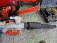 STIHL BG66C HAND HELD BLOWER. DIRECT FROM LOCAL COMPANY WHO ARE CLOSING THE LANDSCAPE MAINTENANCE PA