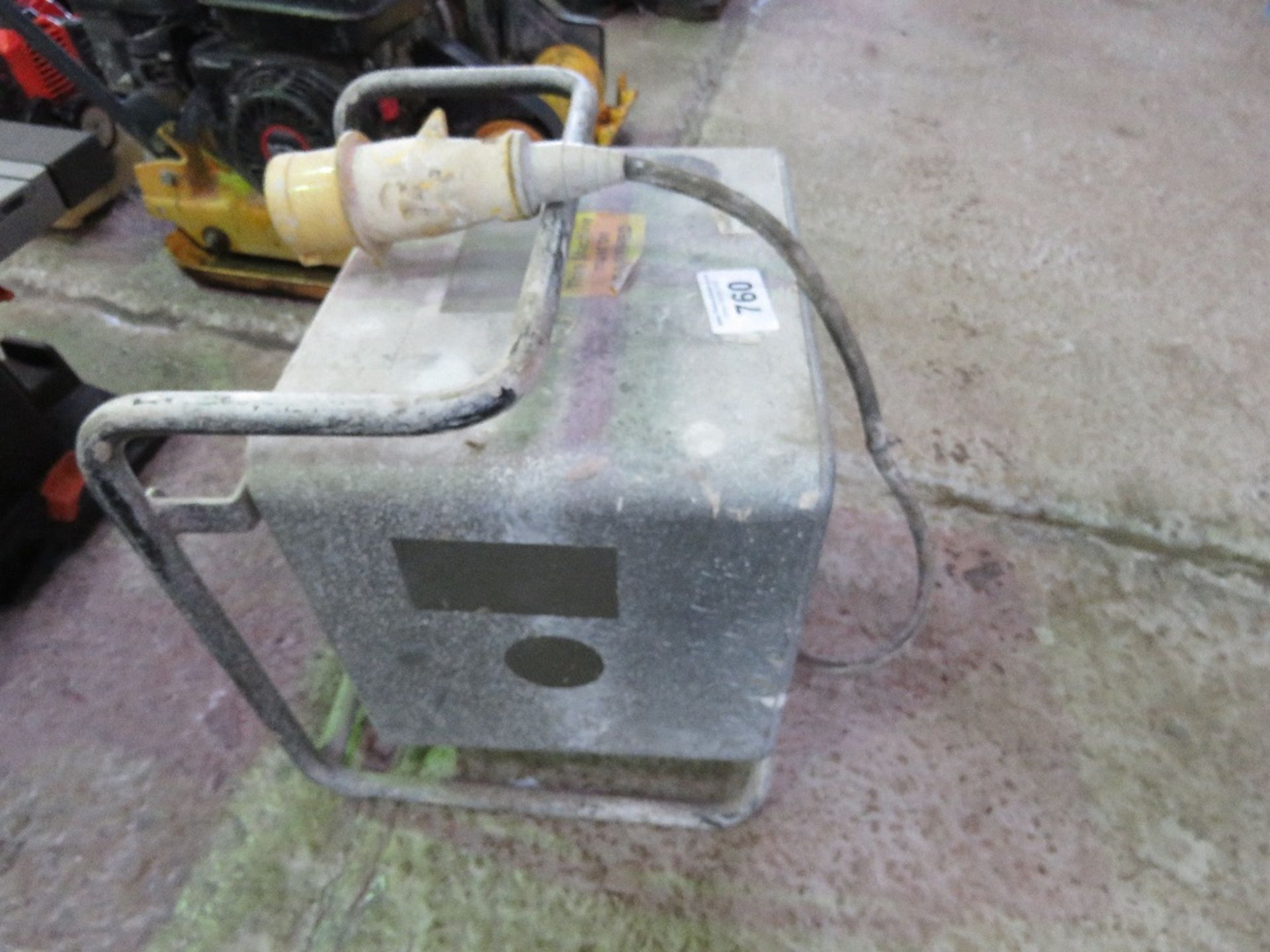 110VOLT FAN HEATER. DIRECT FROM A LOCAL GROUNDWORKS COMPANY AS PART OF THEIR RESTRUCTURING PROGRA - Image 3 of 3