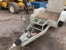 heavy duty mini digger trailer