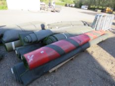 2 X PALLETS OF MAINLY LONG LENGTH HIGH QUALITY ASTRO TURF / FAKE GRASS, UNUSED. ROLL END AND SURPLUS