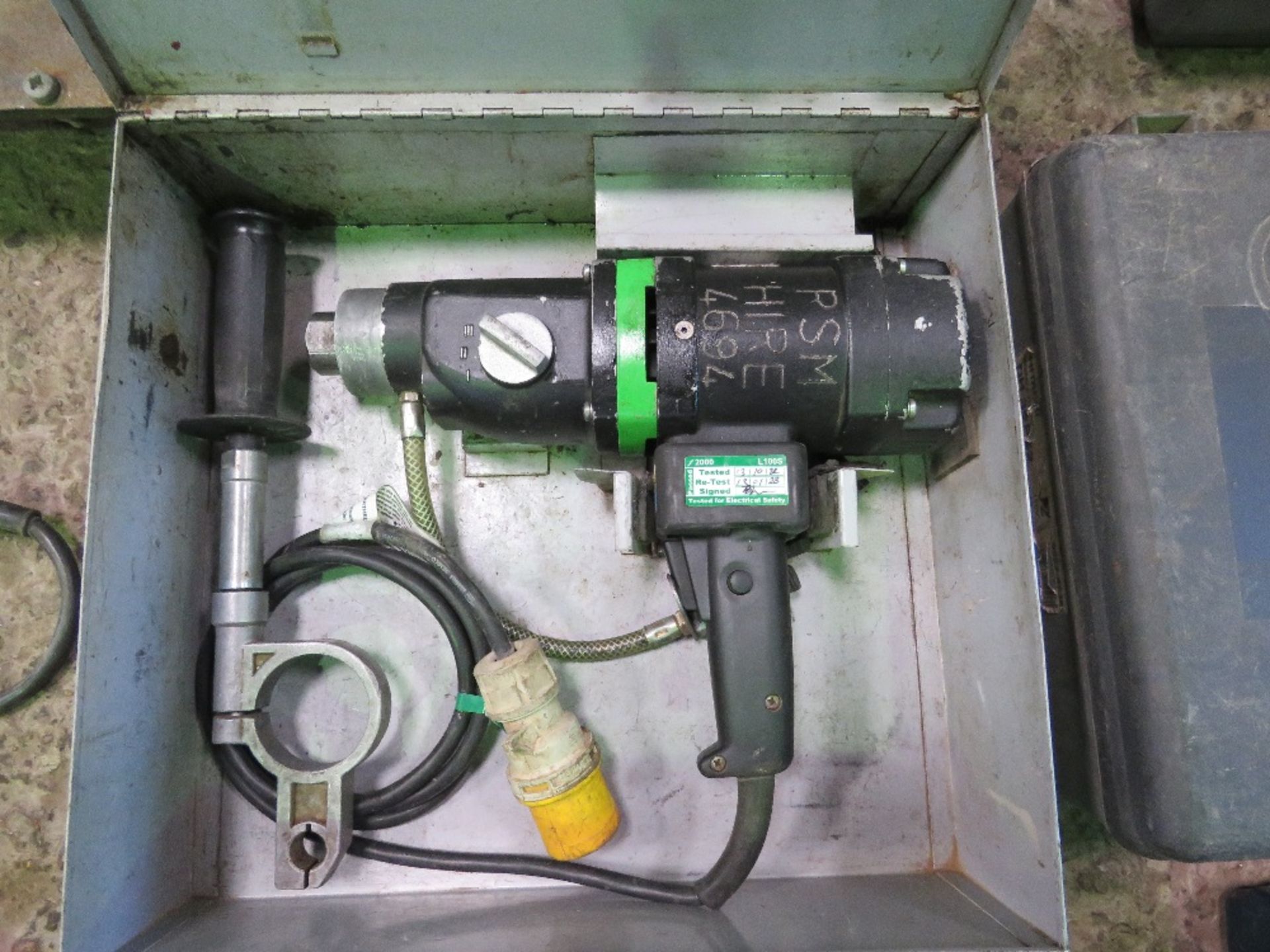 CORE DRILL IN A BOX, 110VOLT POWERED.
