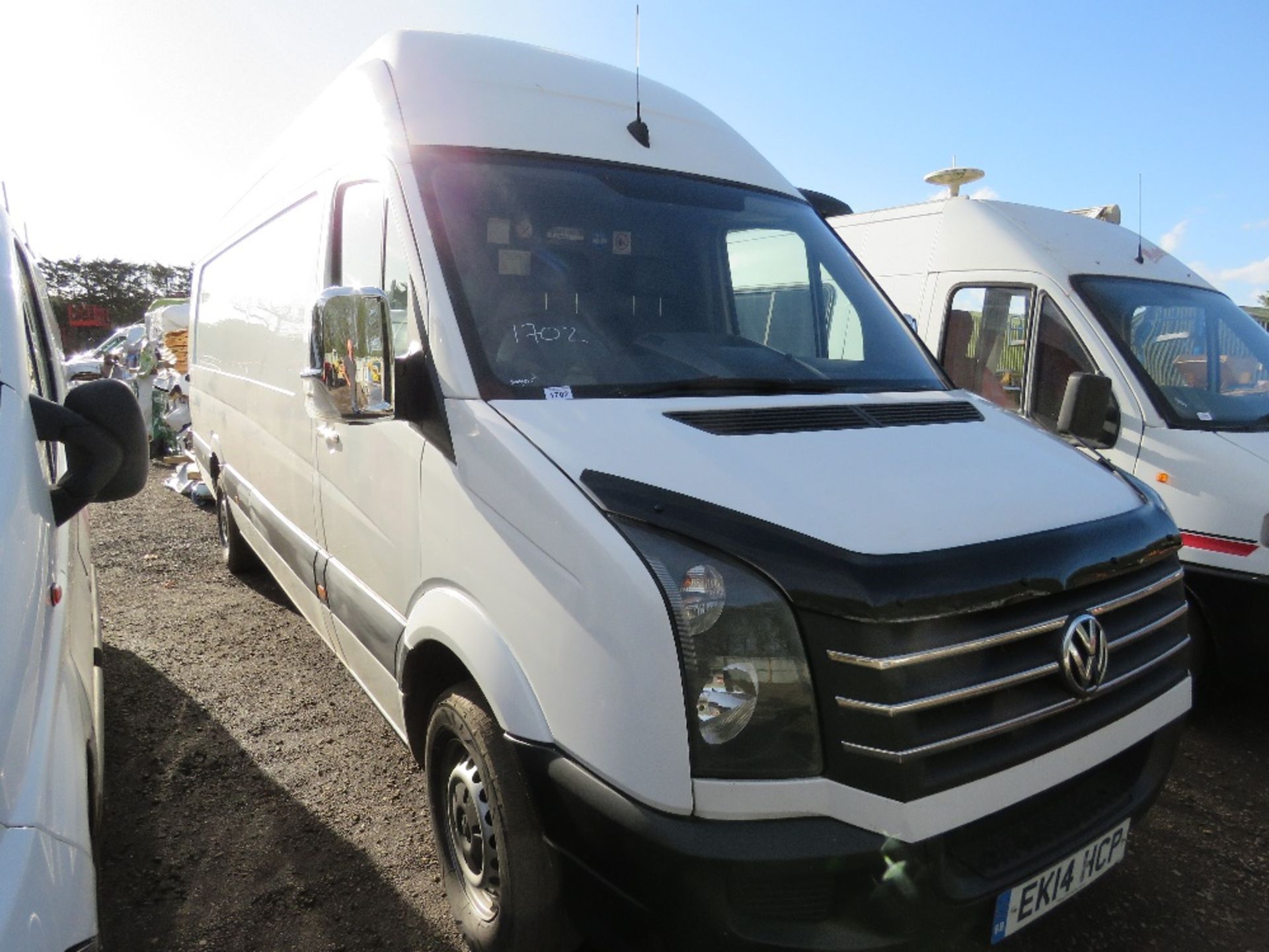 VOLKSWAGEN CRAFTER CR35 LWB HIGH TOP PANEL VAN REG;EK14 HCP TEST UNTIL 15.05.23. WITH V5. 304,515