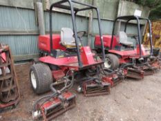 TORO REELMASTER 6500D 5 GANG 4WD MOWER, EX GOLF COURSE. WHEN TESTED WAS SEEN TO RUN, DRIVE AND BLADE