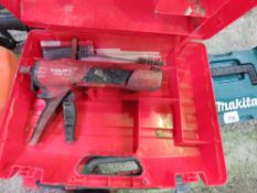 3 X HILTI MASTIC GUNS. DIRECT FROM LOCAL COMPANY WHO ARE CLOSING THE LANDSCAPE MAINTENANCE PART OF T