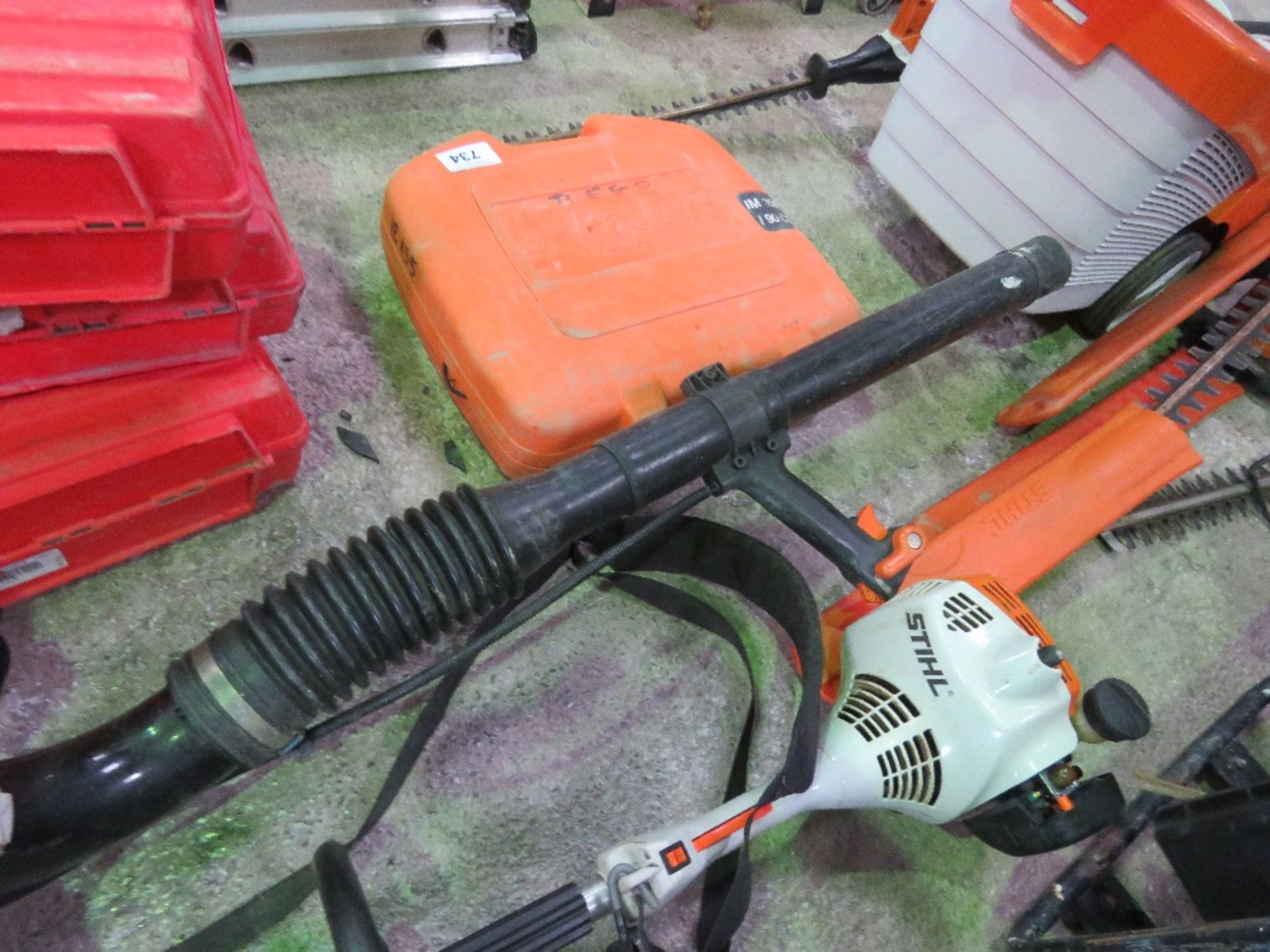 STIHL FS55 PETROL STRIMMER PLUS A BR420 BACKPACK BLOWER. DIRECT FROM LOCAL COMPANY WHO ARE CLOSING T - Image 4 of 4